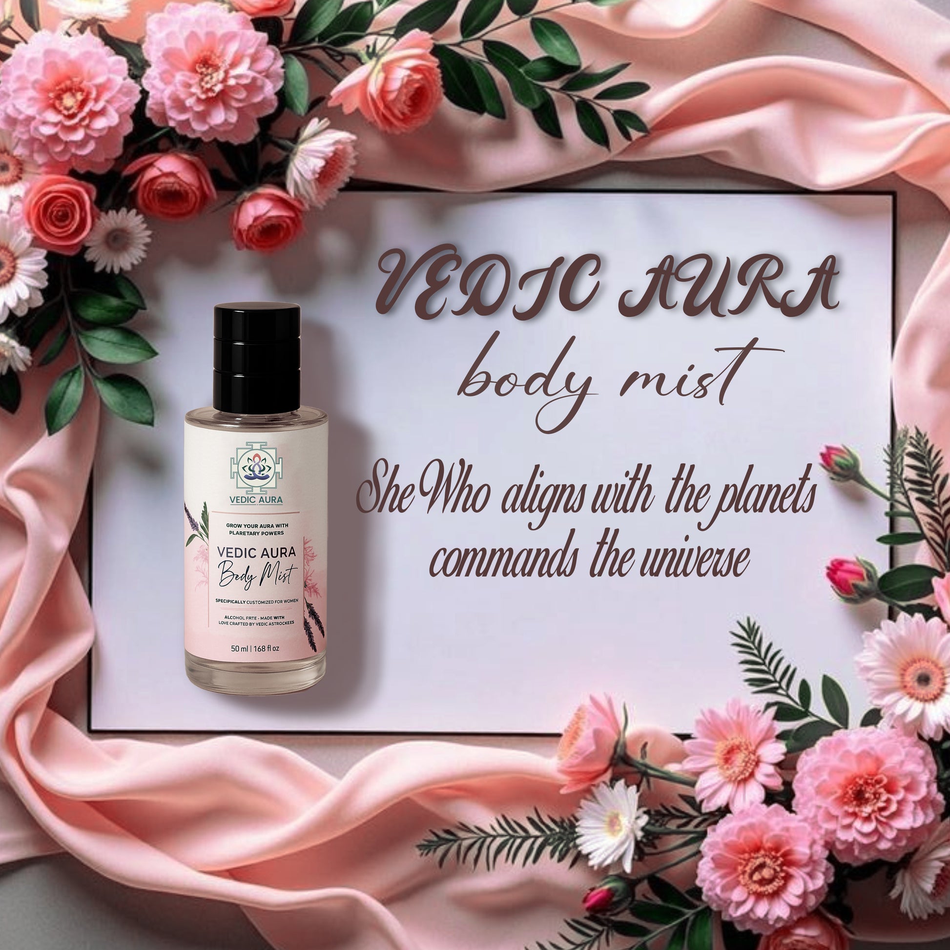 Vedic Aura Body Mist for Women – Experience Divine Fragrance and Planetary Harmony