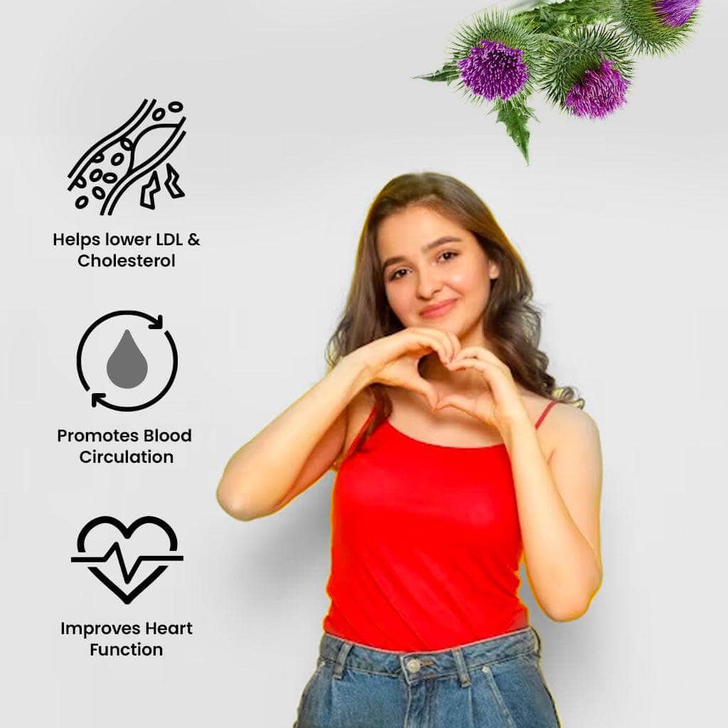 Heart Vitality - Premium Cardiovascular Support Formula - 30 Cap - VEDICURA