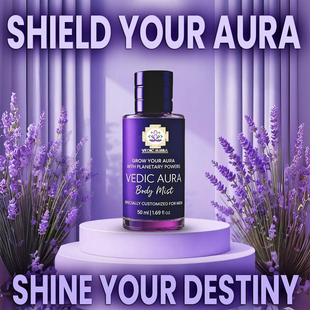 Vedic Aura Body Mist for Men - Command Respect and Exude Power with Every Spray
