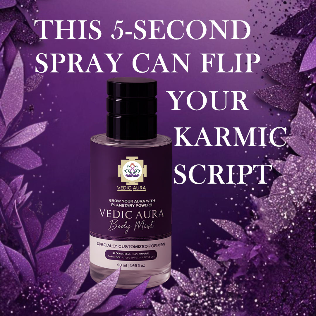 Vedic Aura Body Mist for Men - Command Respect and Exude Power with Every Spray